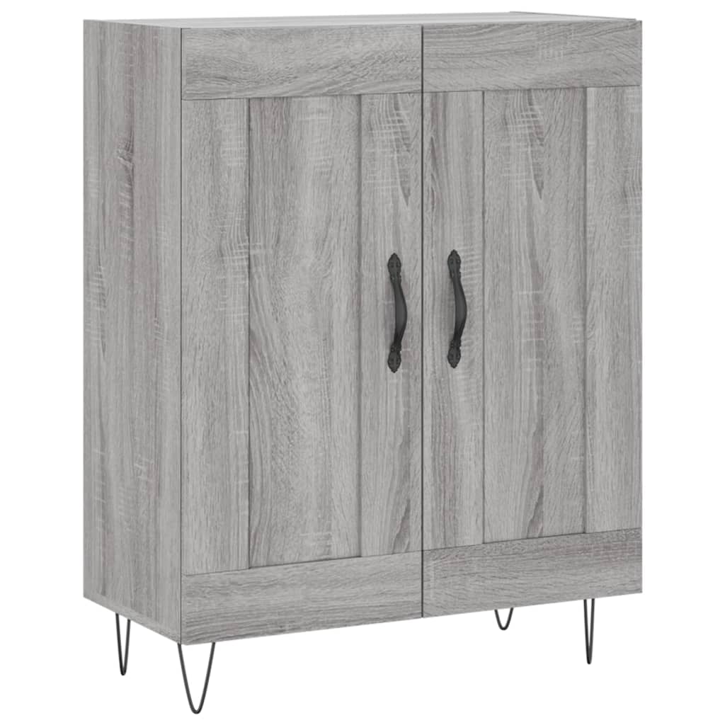 Dressoir 69,5x34x90 cm bewerkt hout eikenkleurig