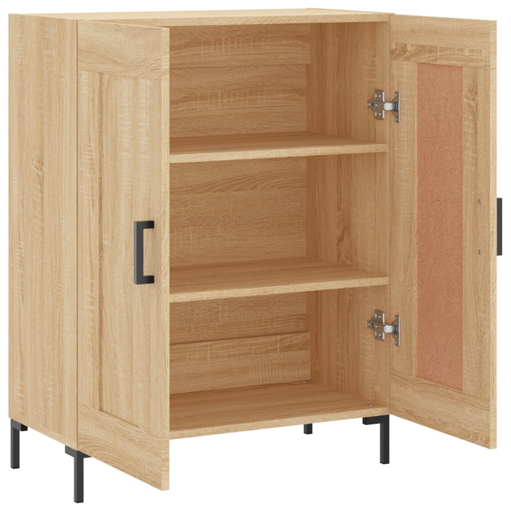 Dressoir 69,5x34x90 cm bewerkt hout