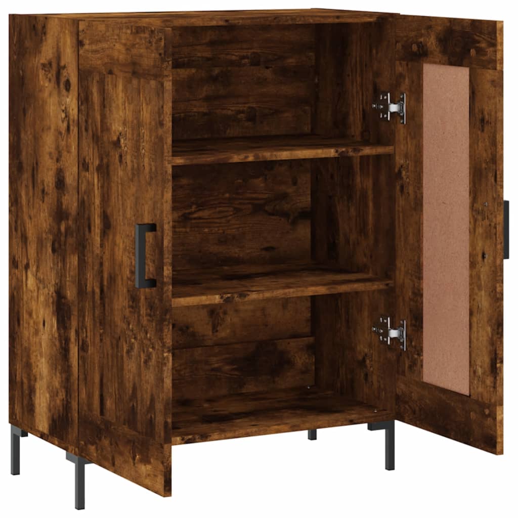 Buffet 69,5x34x90 cm en bois travaillé