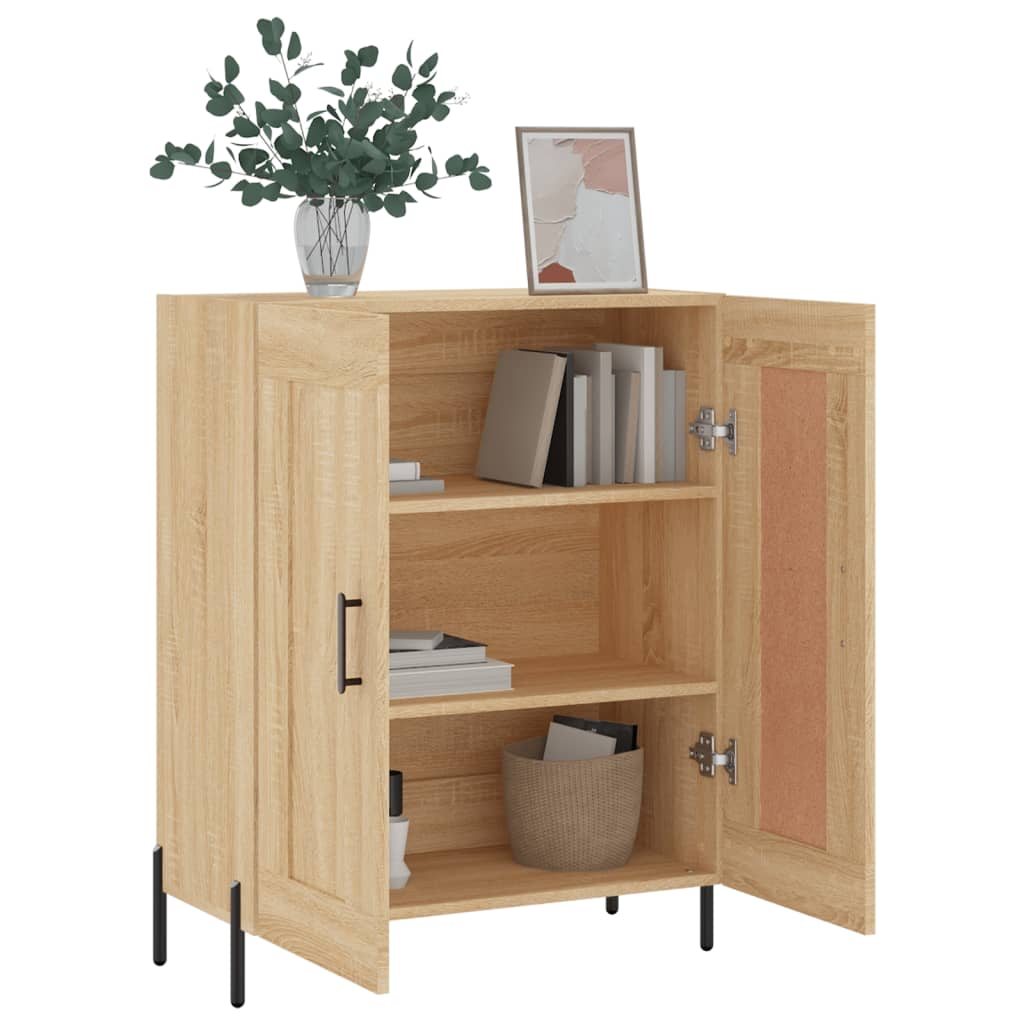 Dressoir 69,5x34x90 cm bewerkt hout