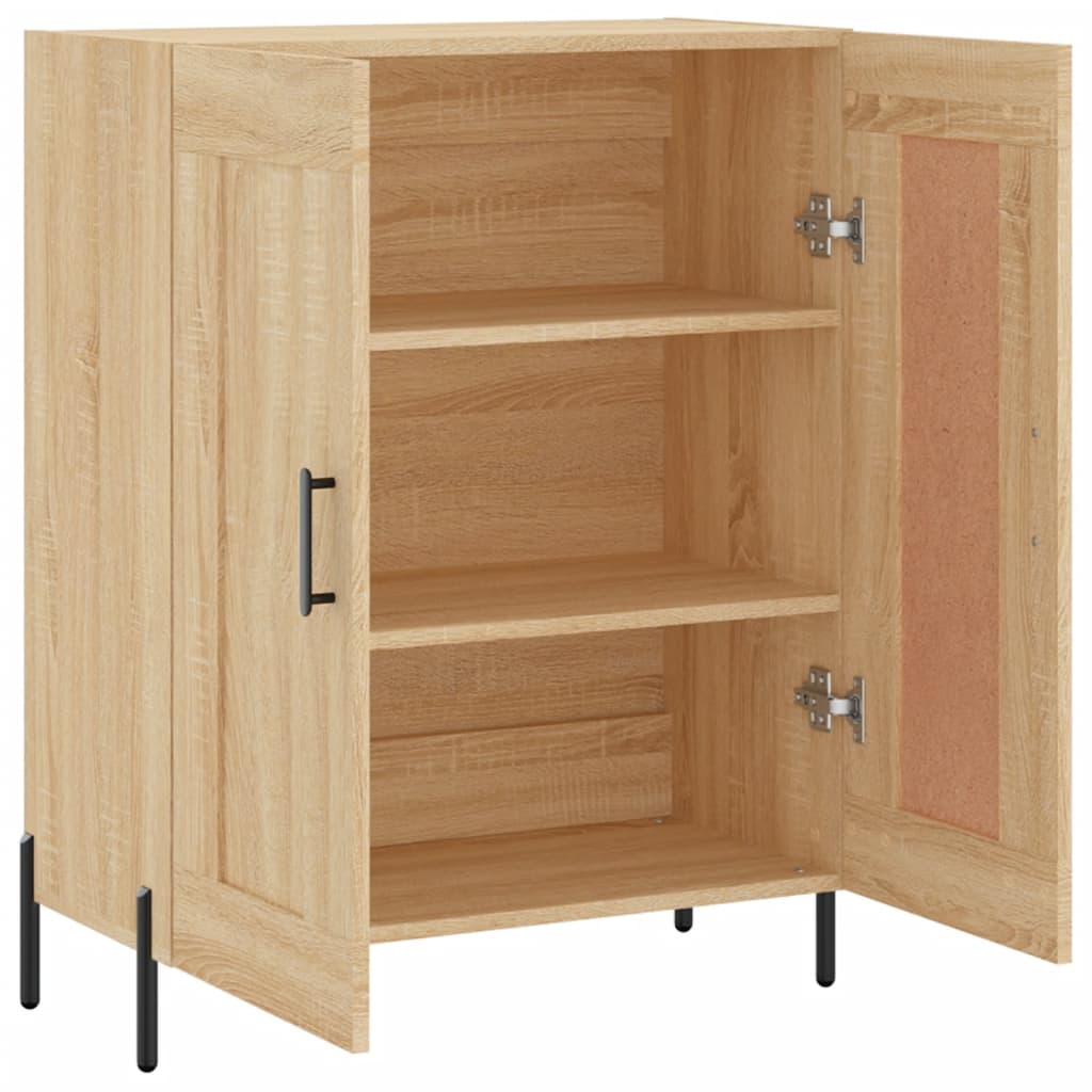 Dressoir 69,5x34x90 cm bewerkt hout