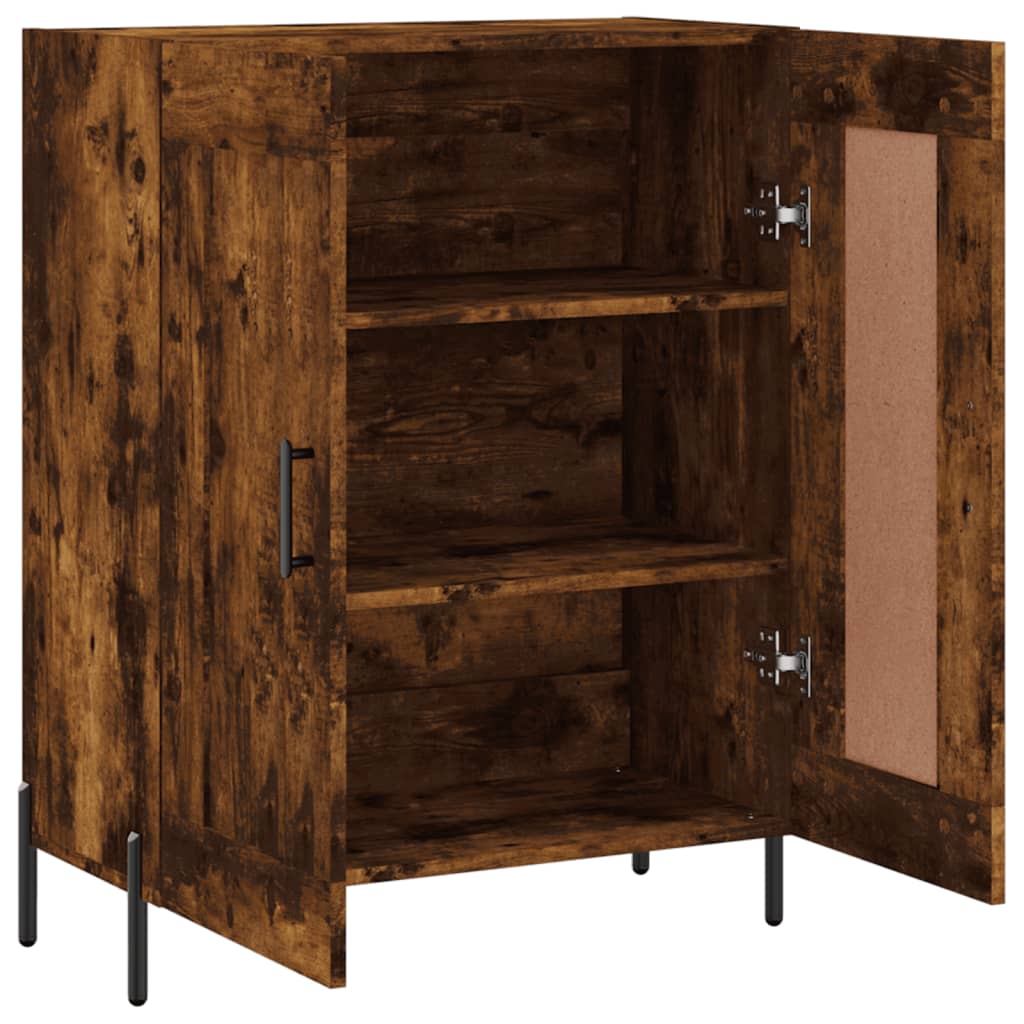 Buffet 69,5x34x90 cm en bois travaillé