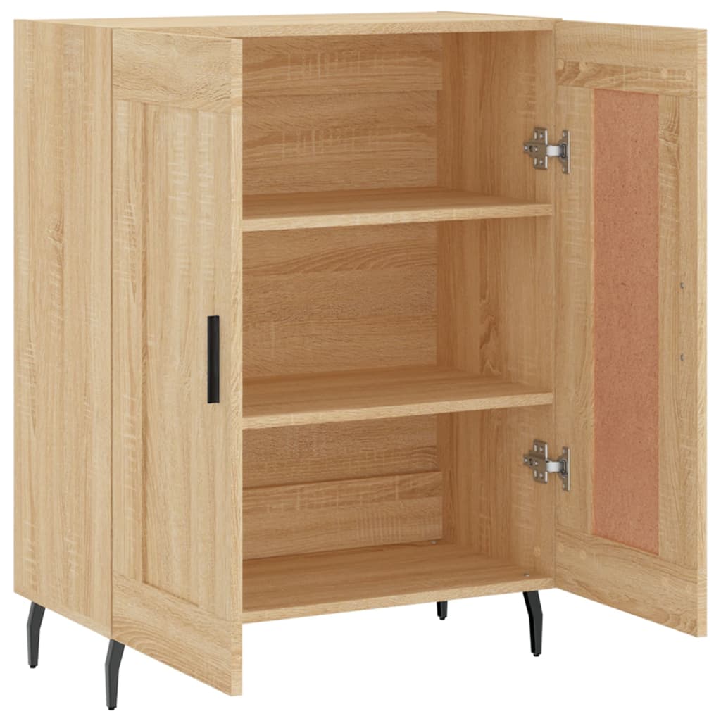 Dressoir 69,5x34x90 cm bewerkt hout