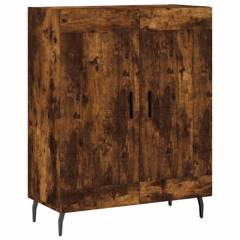 Buffet 69,5x34x90 cm en bois travaillé