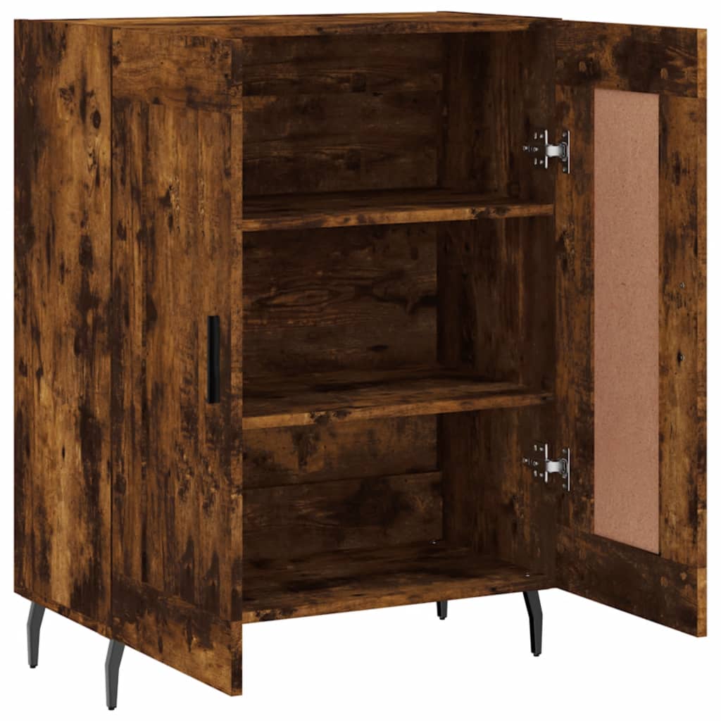 Buffet 69,5x34x90 cm en bois travaillé