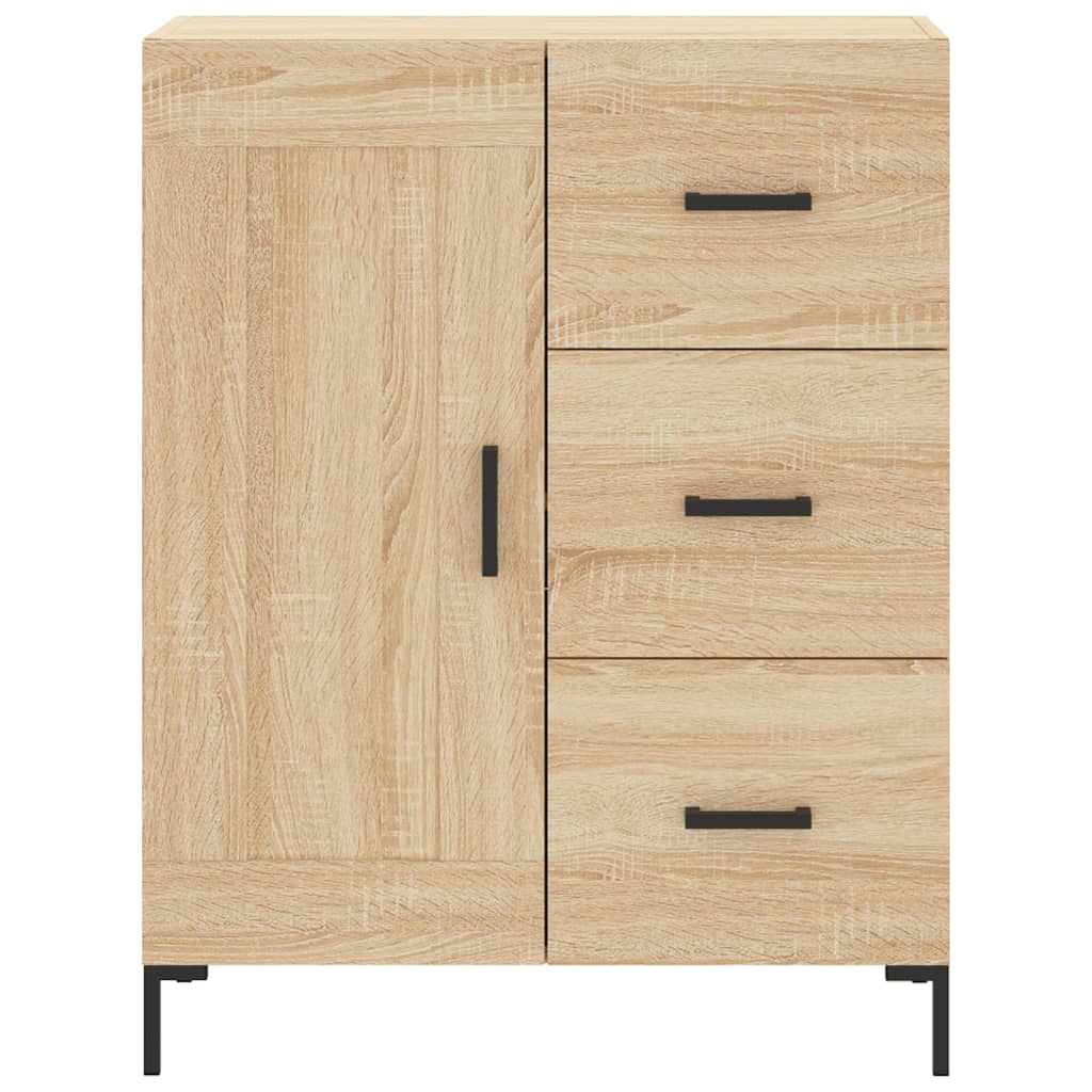 Buffet 69,5x34x90 cm en bois travaillé