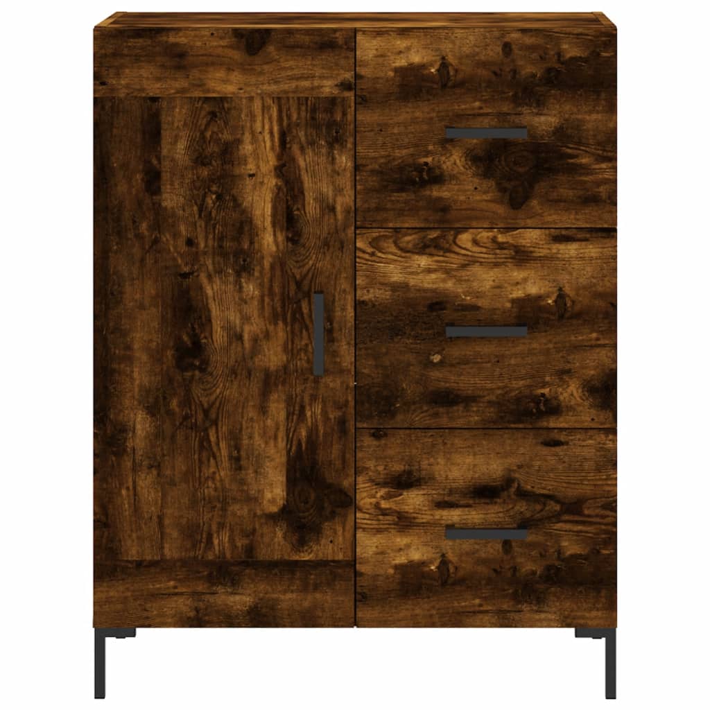 Buffet 69,5x34x90 cm en bois travaillé