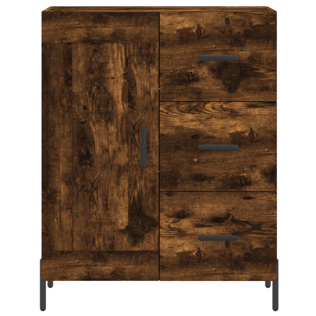 Buffet 69,5x34x90 cm en bois travaillé