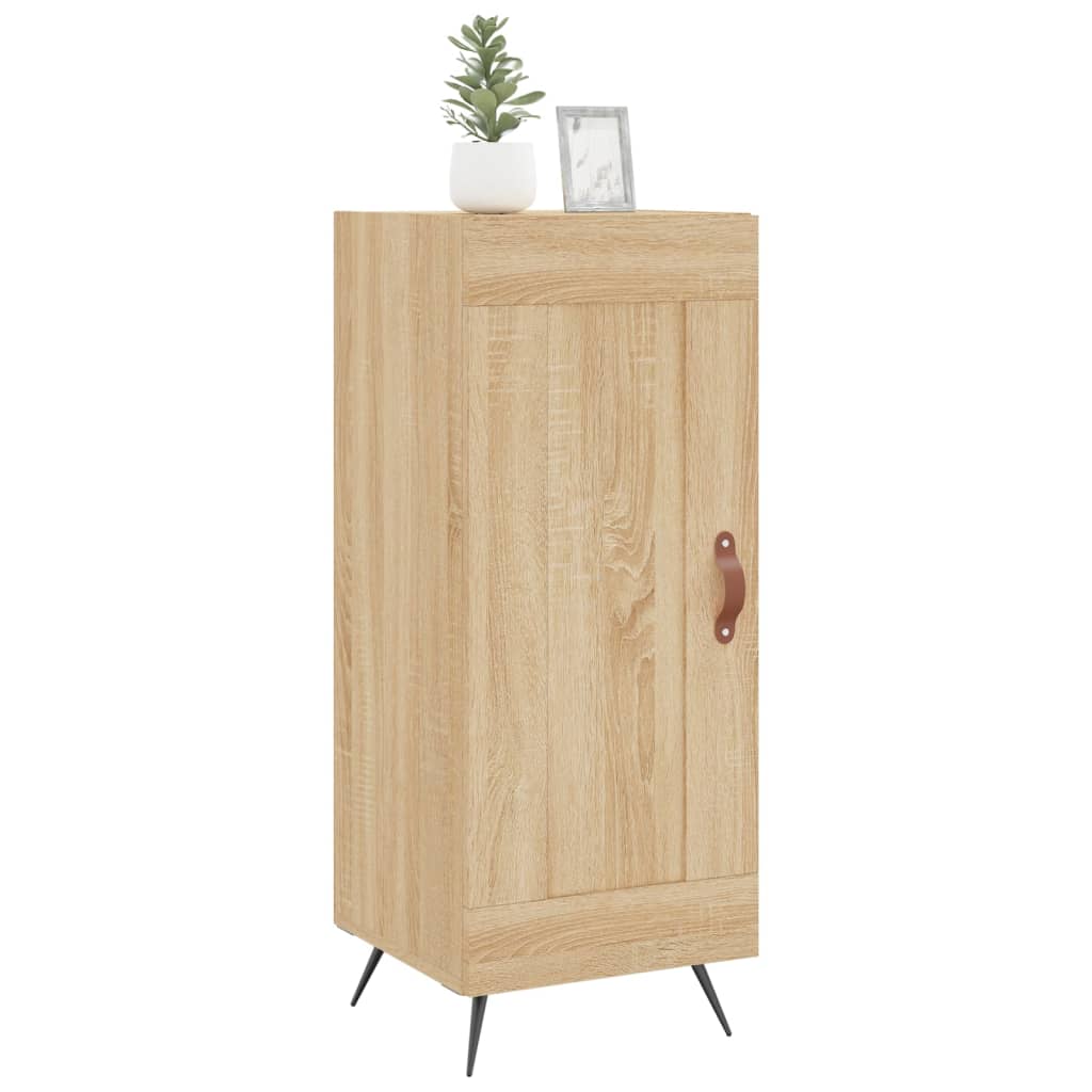 Buffet 34,5x34x90 cm en bois travaillé