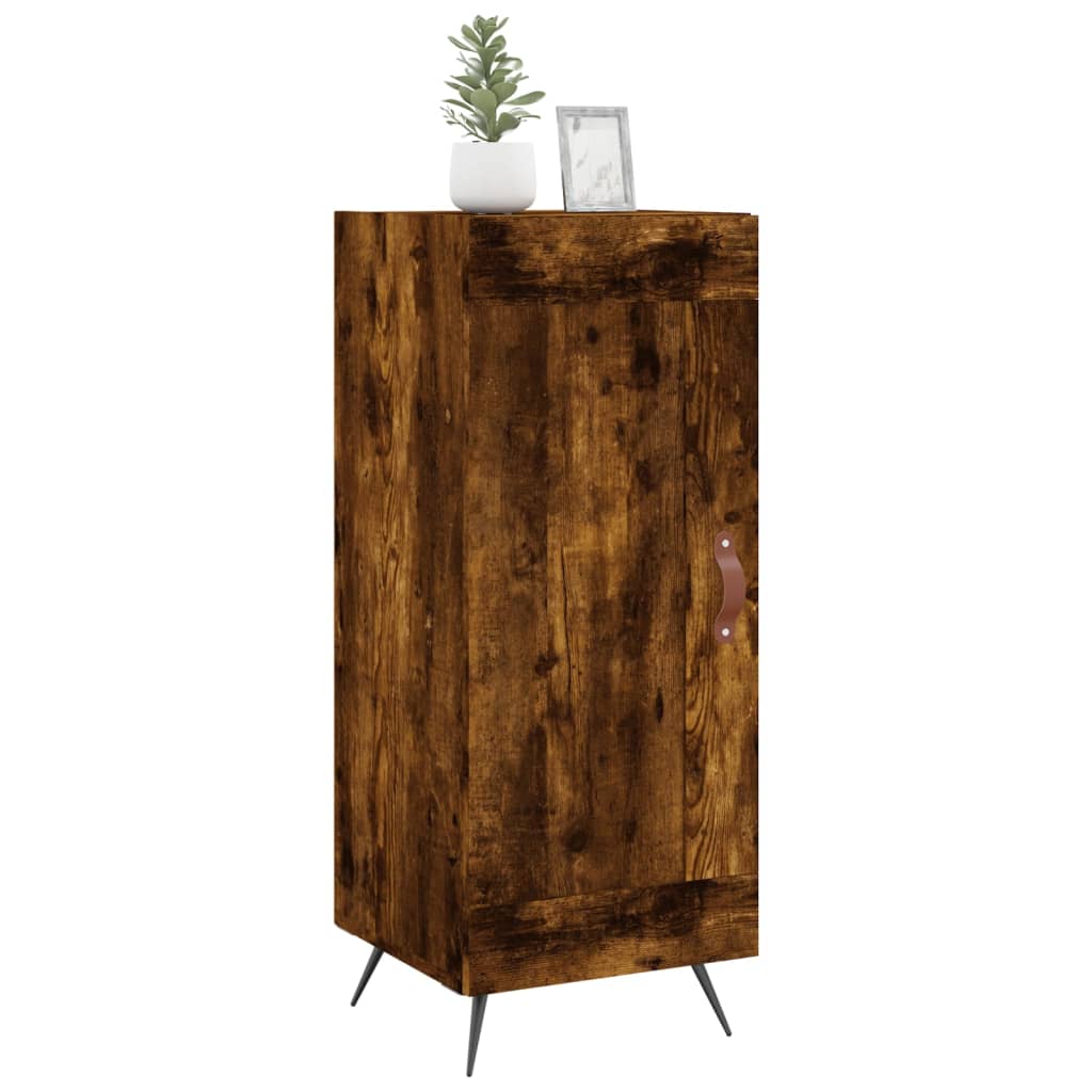 Buffet 34,5x34x90 cm en bois travaillé