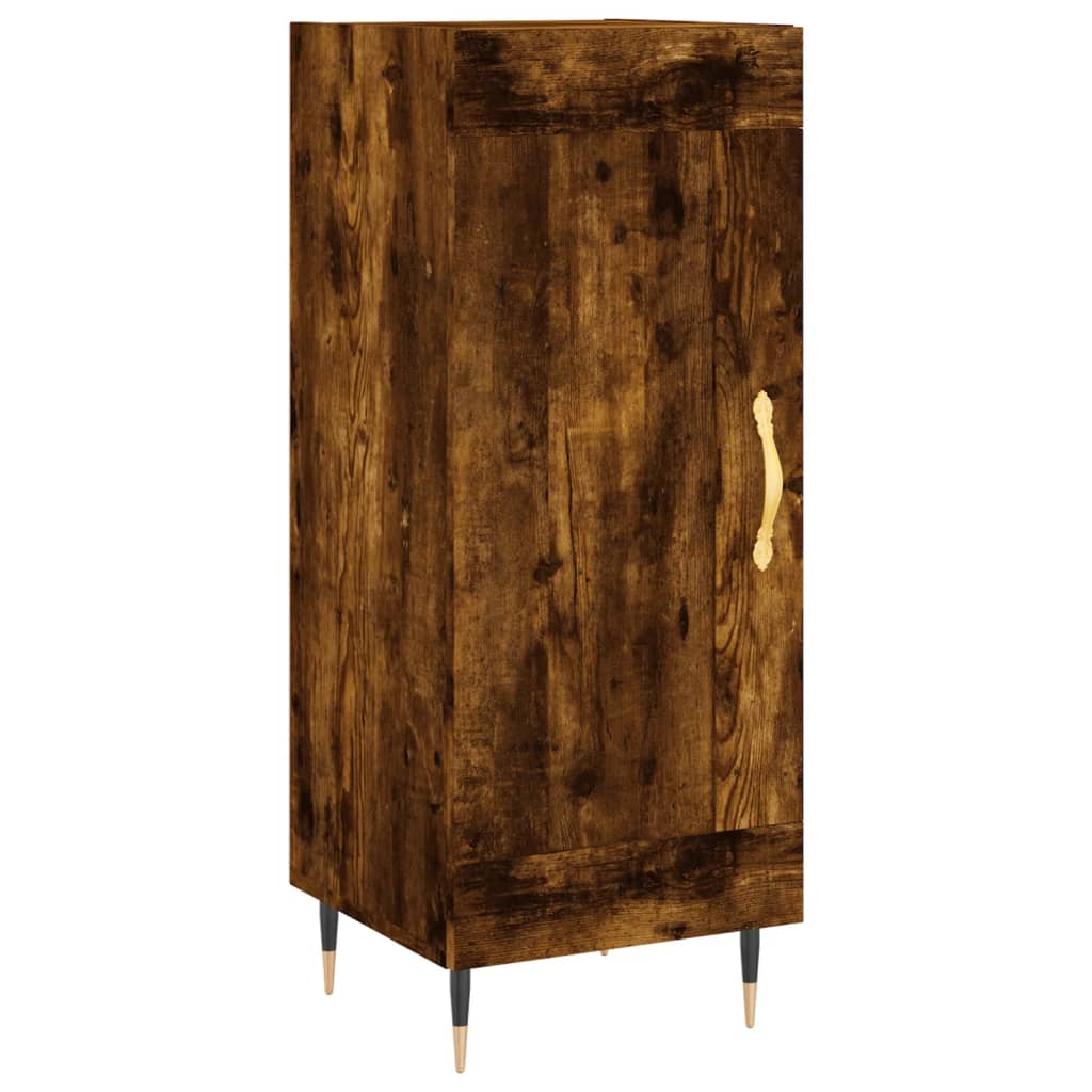 Buffet 34,5x34x90 cm en bois travaillé