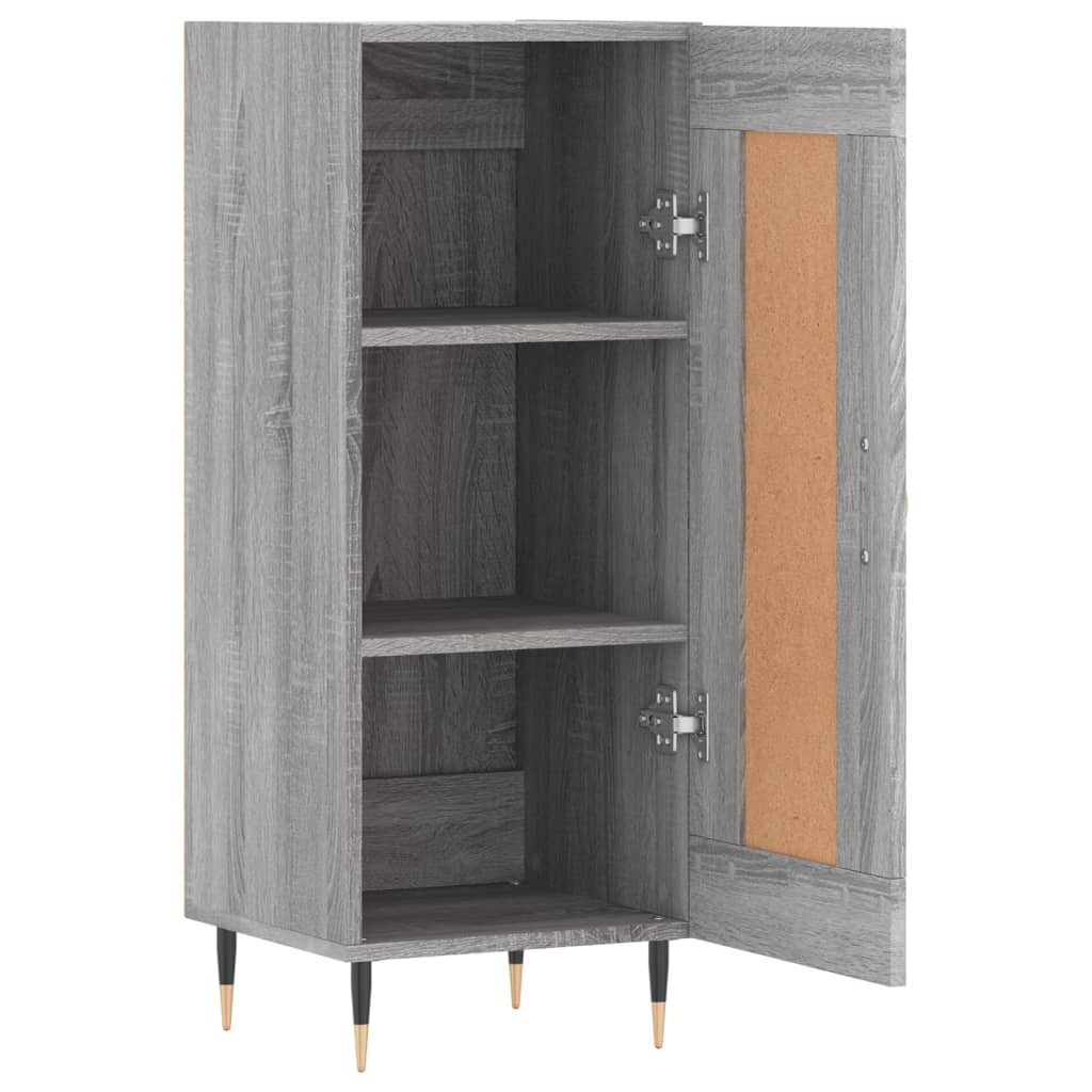 Dressoir 34,5x34x90 cm bewerkt hout