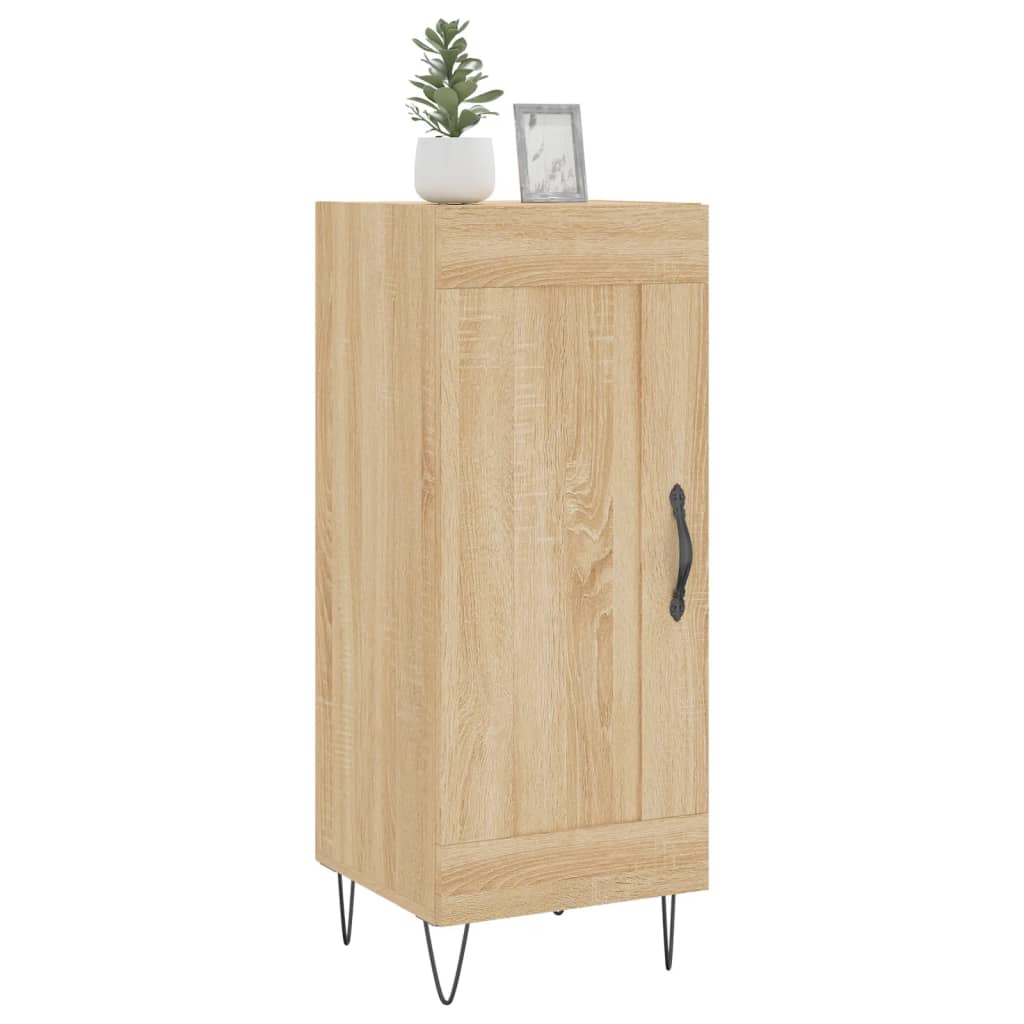 Dressoir 34,5x34x90 cm bewerkt hout