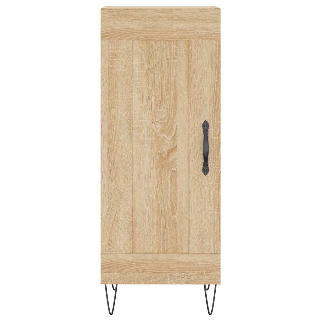 Dressoir 34,5x34x90 cm bewerkt hout