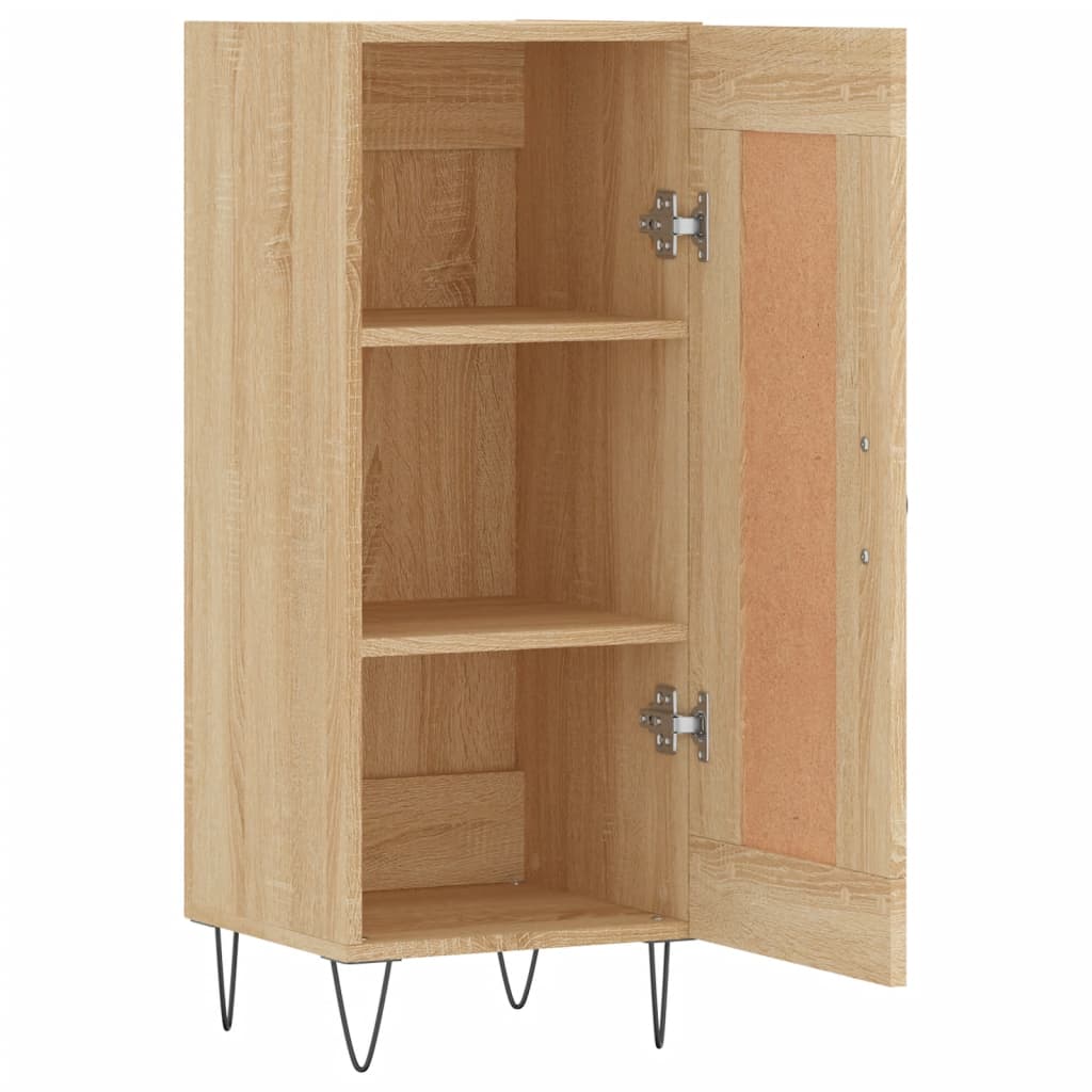 Dressoir 34,5x34x90 cm bewerkt hout