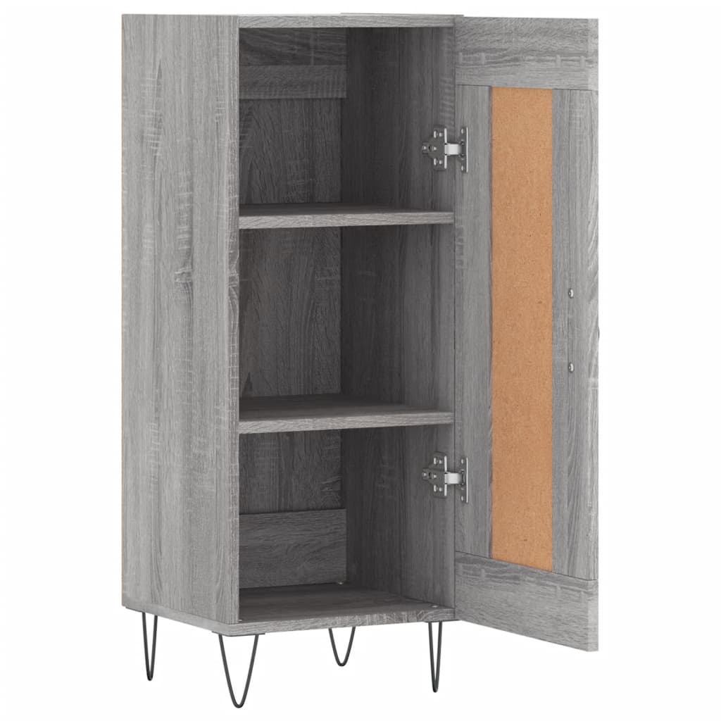 Dressoir 34,5x34x90 cm bewerkt hout