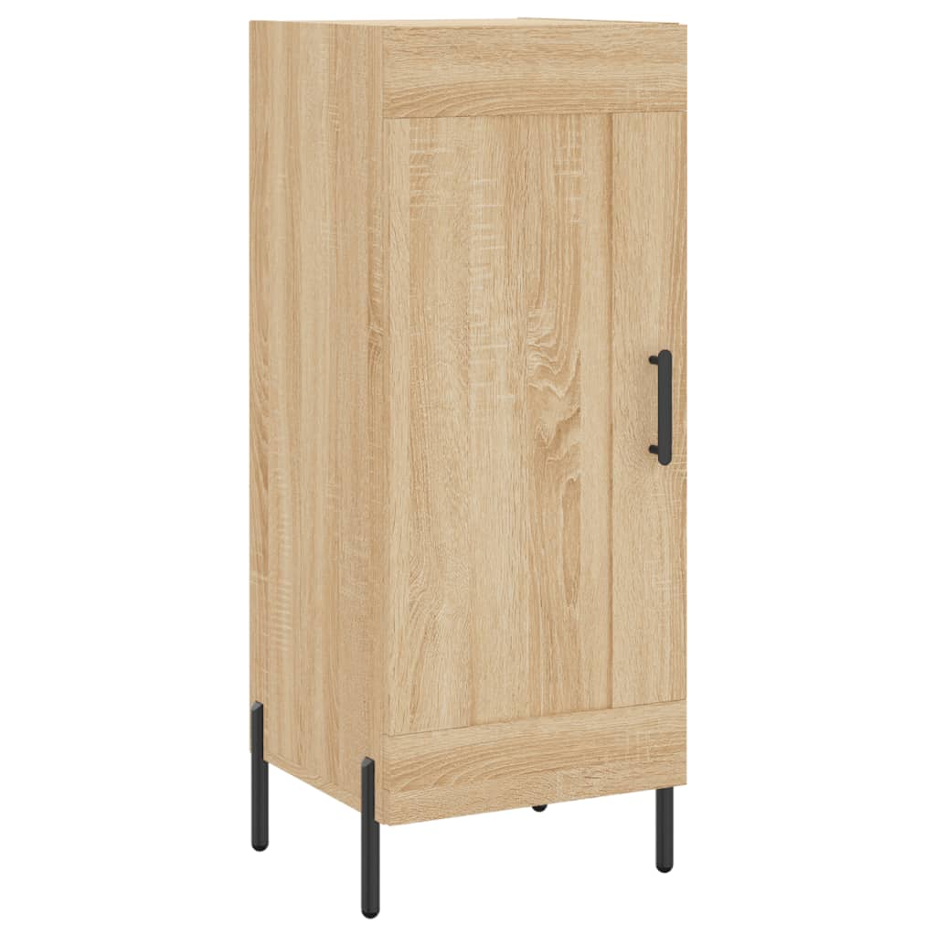 Buffet 34,5x34x90 cm en bois travaillé