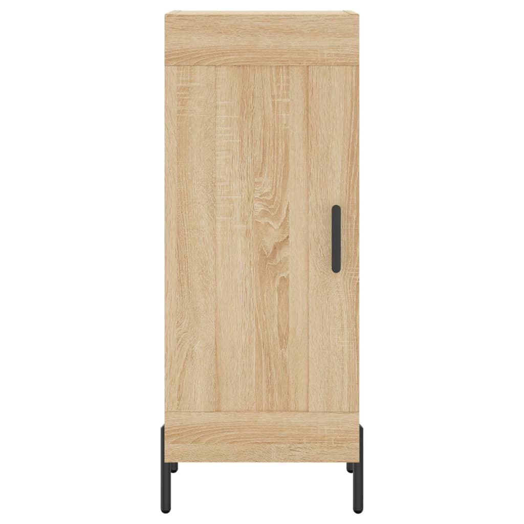 Dressoir 34,5x34x90 cm bewerkt hout