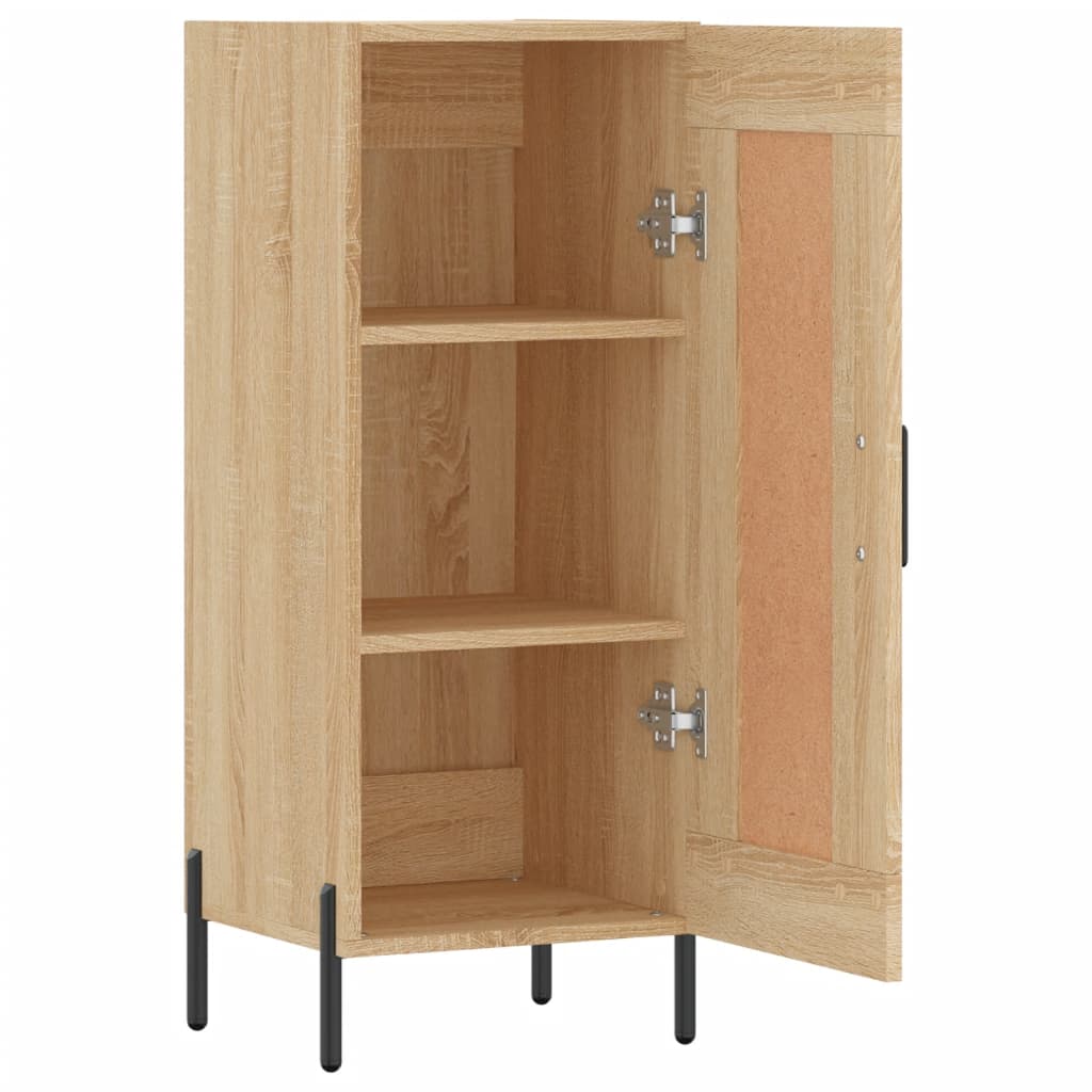 Dressoir 34,5x34x90 cm bewerkt hout