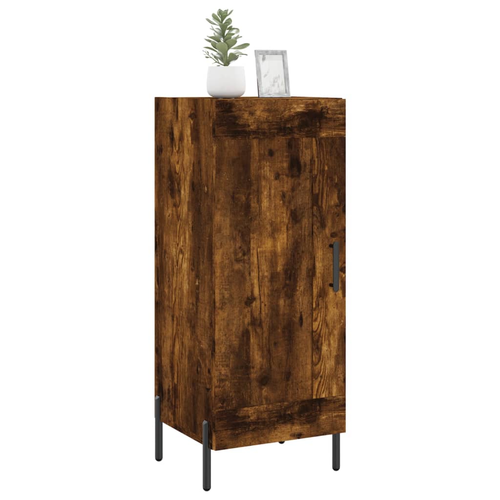 Buffet 34,5x34x90 cm en bois travaillé