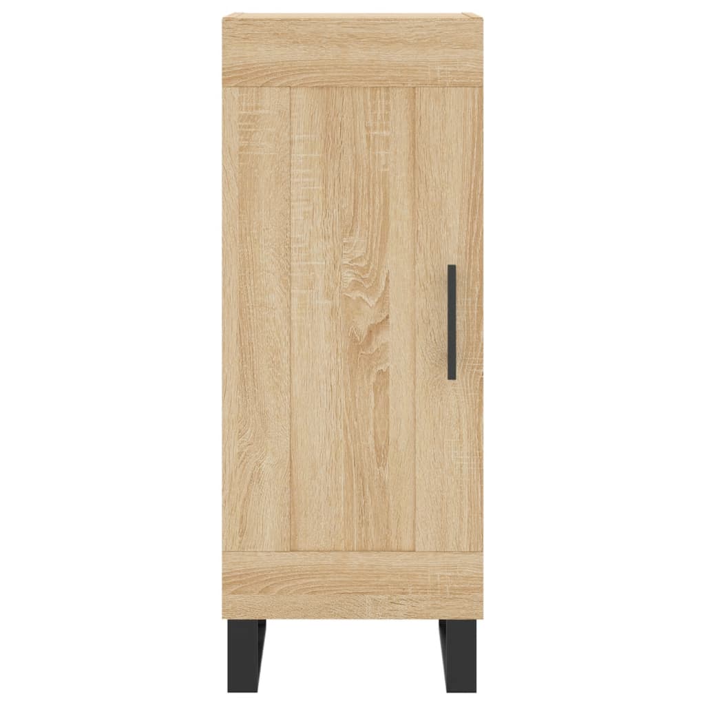 Buffet 34,5x34x90 cm en bois travaillé