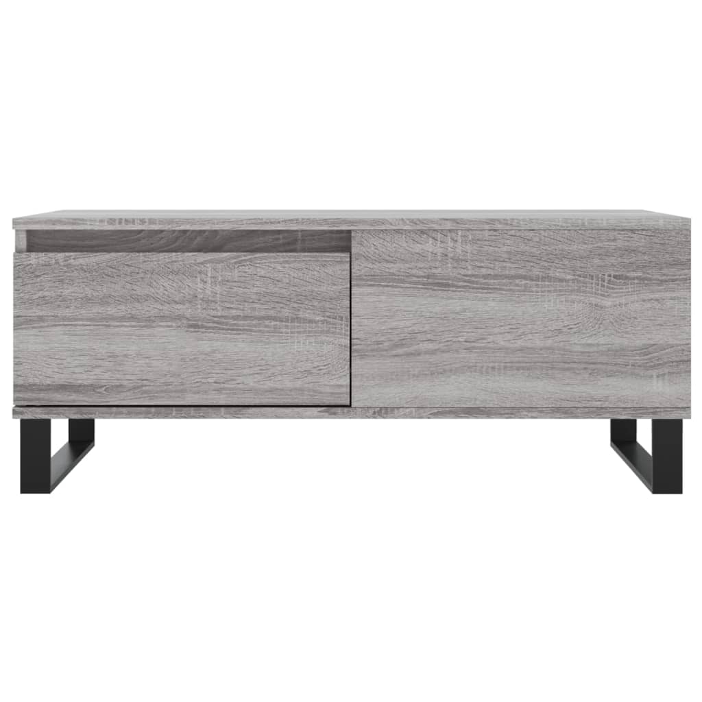 Salontafel 90x50x36,5 cm bewerkt hout