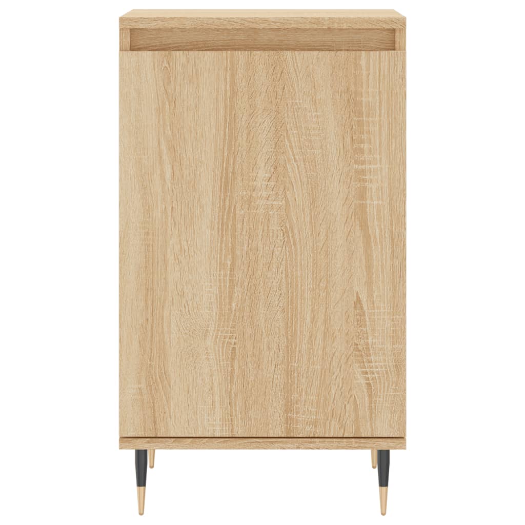 Dressoir 40x35x70 cm bewerkt hout eikenkleurig