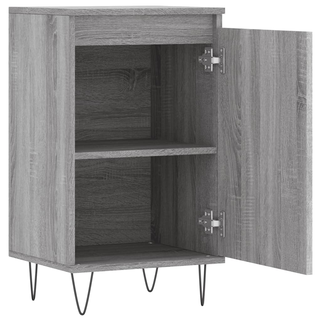 Dressoir 40x35x70 cm bewerkt hout