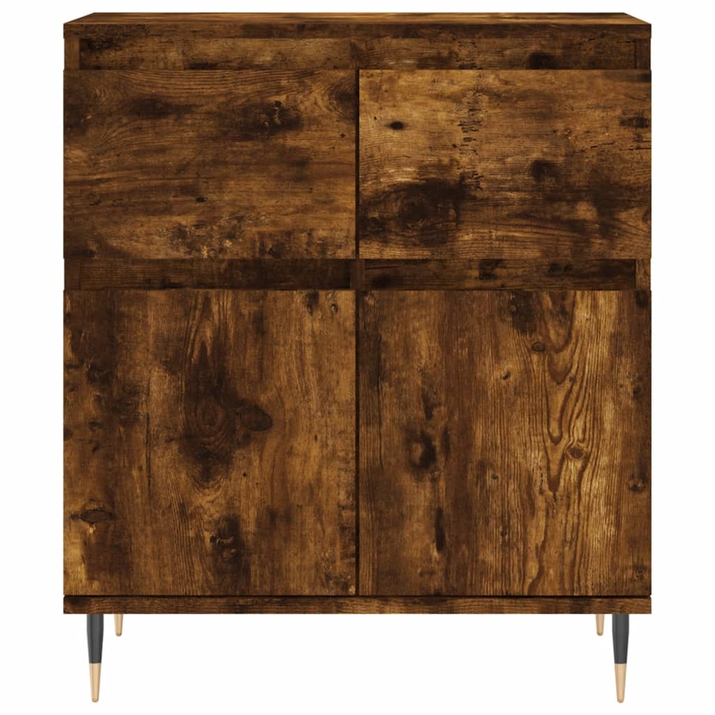 Buffet 60x35x70 cm en bois travaillé