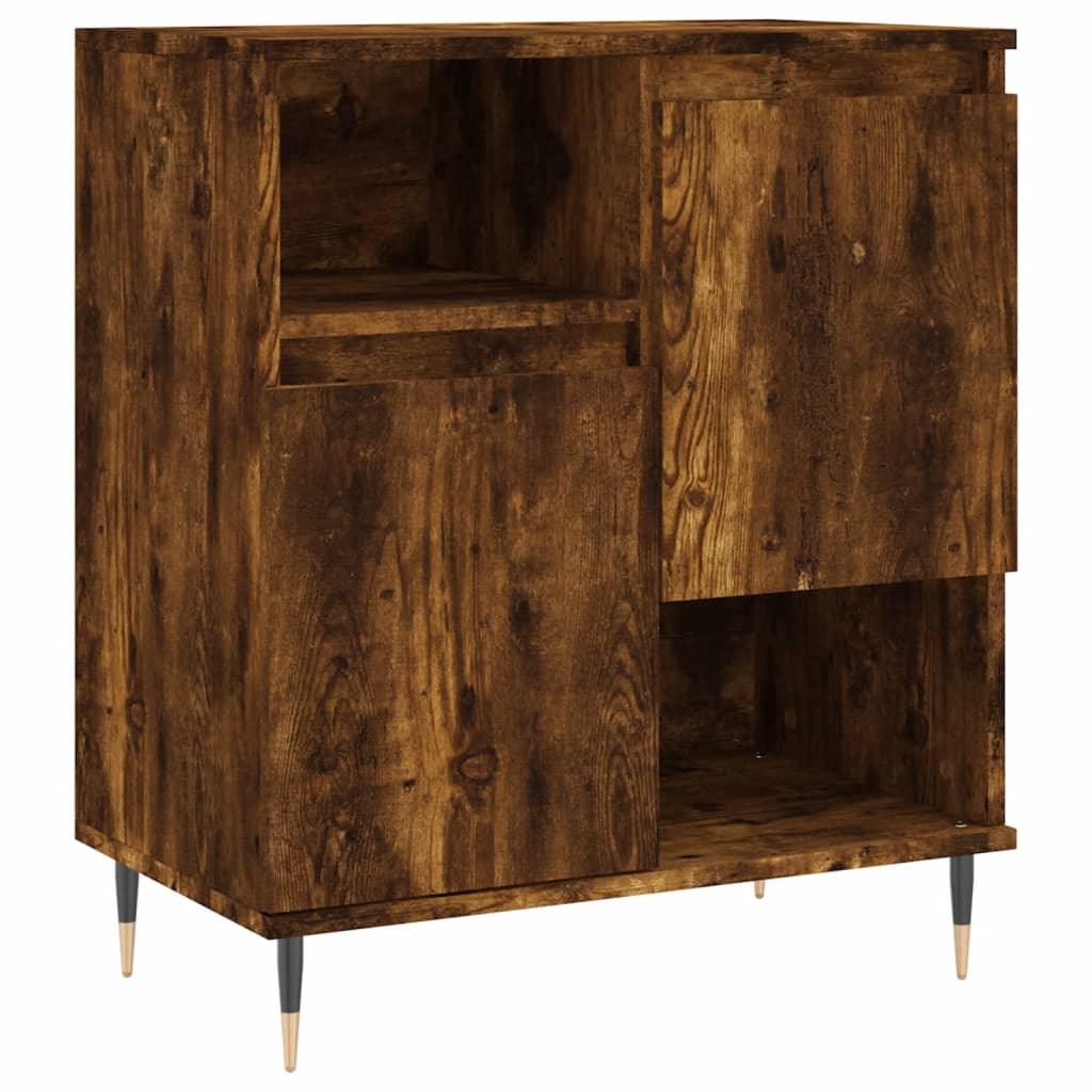 Buffet 60x35x70 cm en bois travaillé