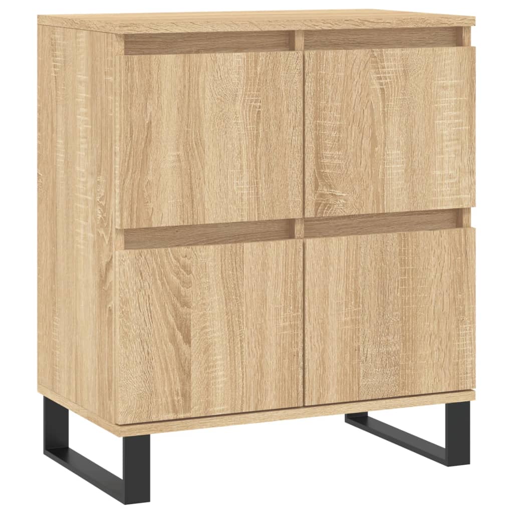 Dressoir 60x35x70 cm bewerkt hout