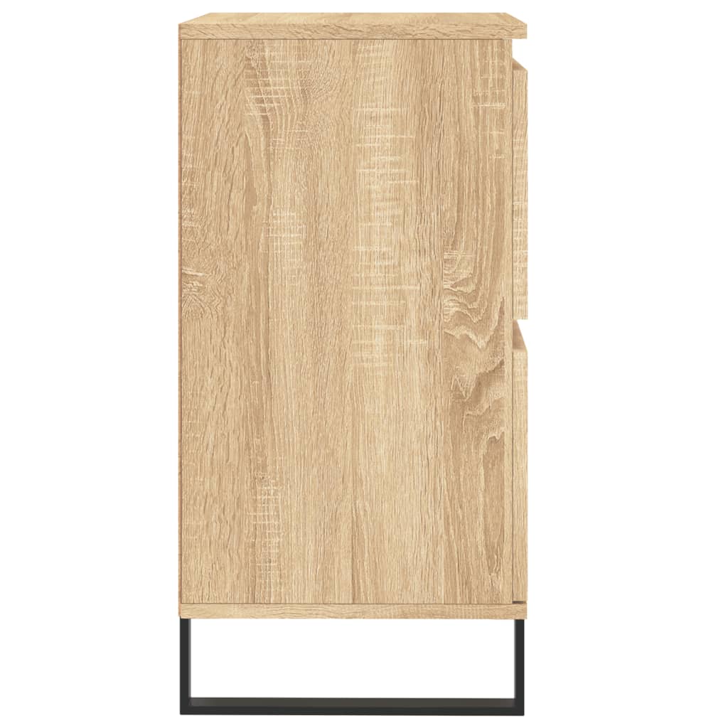 Dressoir 60x35x70 cm bewerkt hout