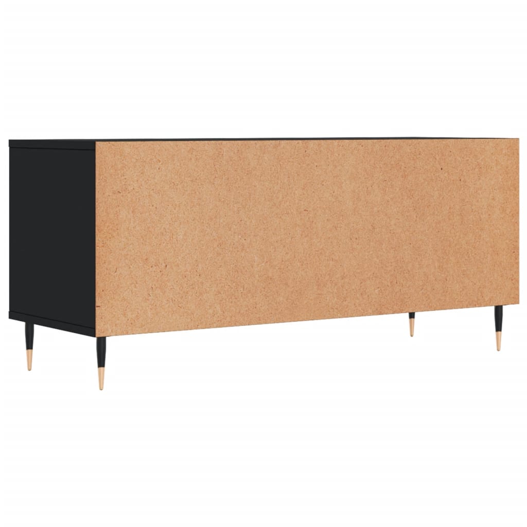 Meuble TV 100x34,5x44,5 cm en bois travaillé