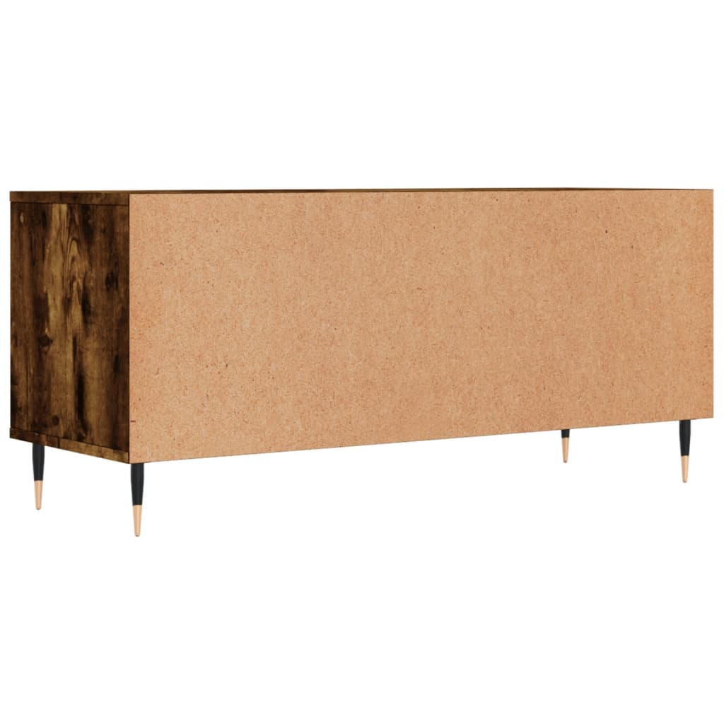 Meuble TV 100x34,5x44,5 cm en bois travaillé