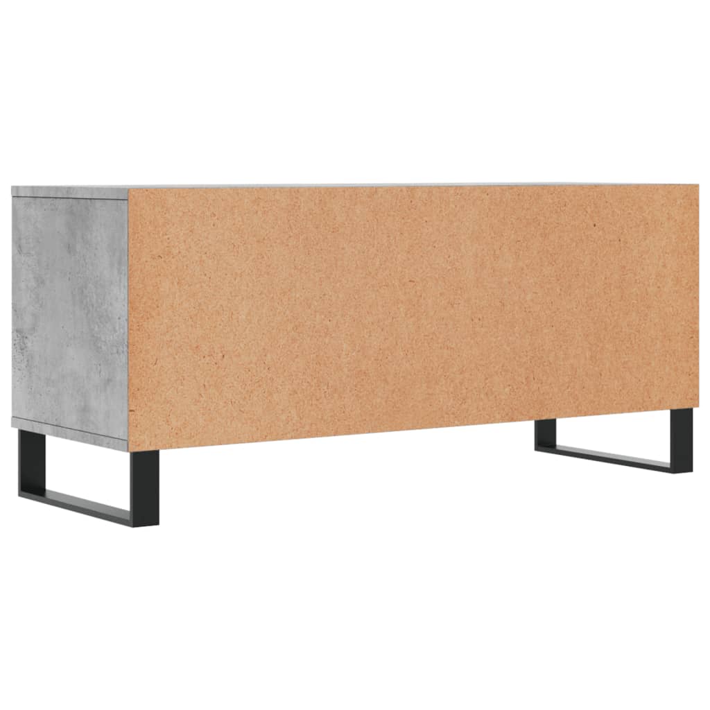 Meuble TV 100x34,5x44,5 cm en bois travaillé