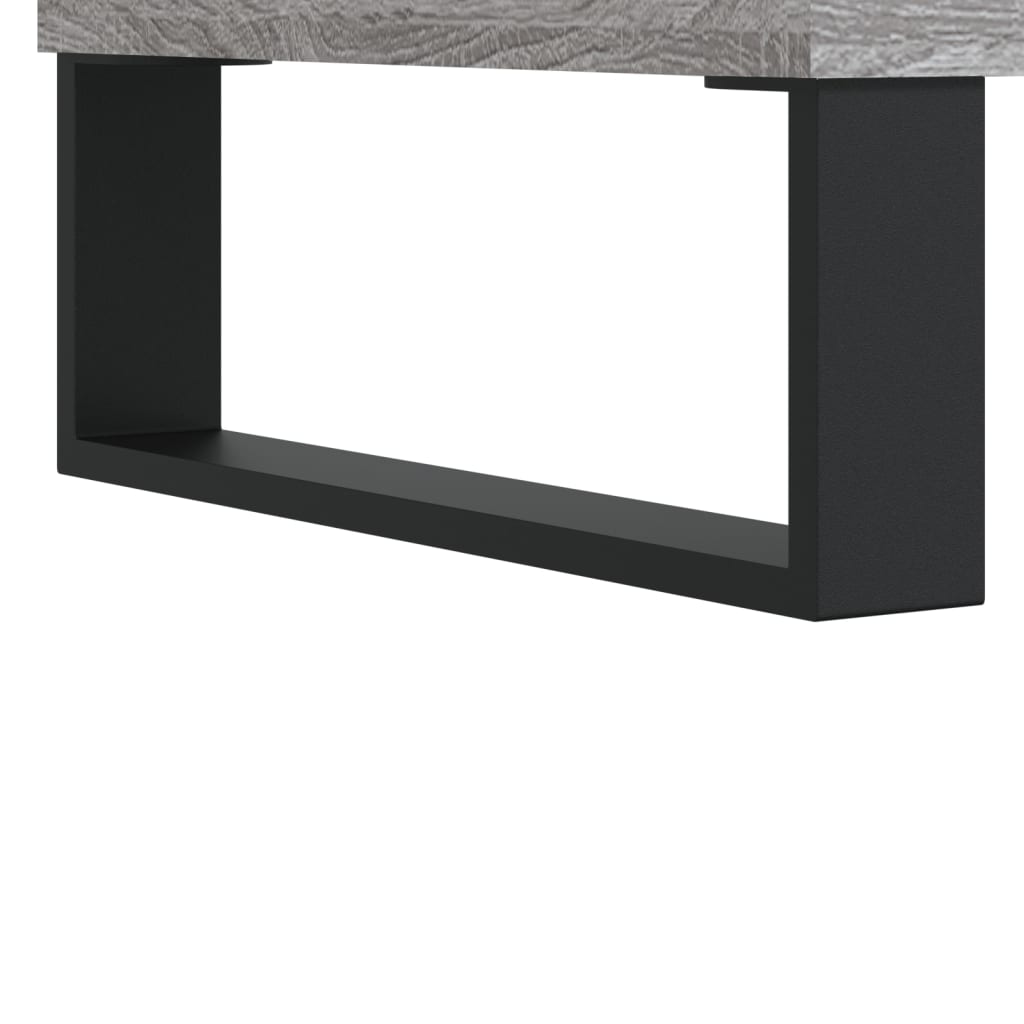 Meuble TV 100x34,5x44,5 cm en bois travaillé