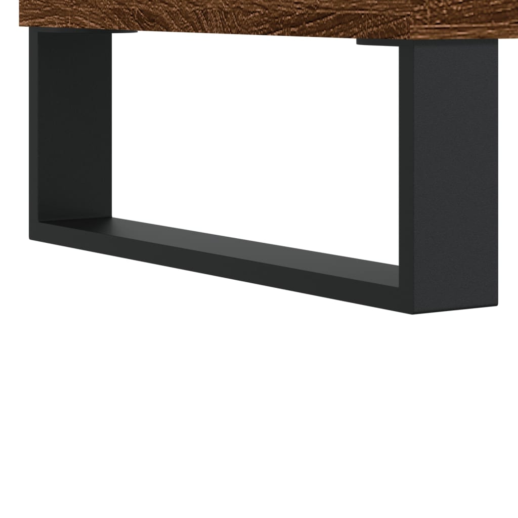 Meuble TV 100x34,5x44,5 cm en bois travaillé