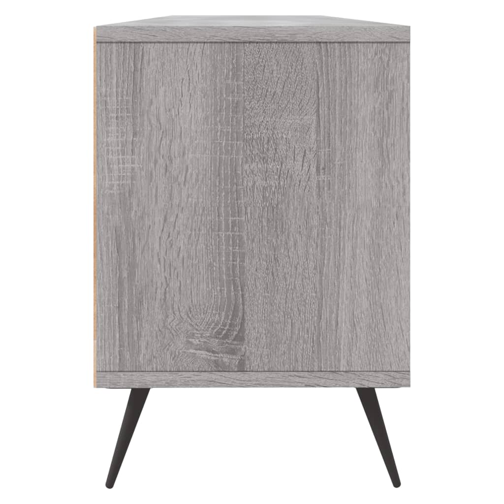 Meuble TV 150x30x44,5 cm en bois travaillé