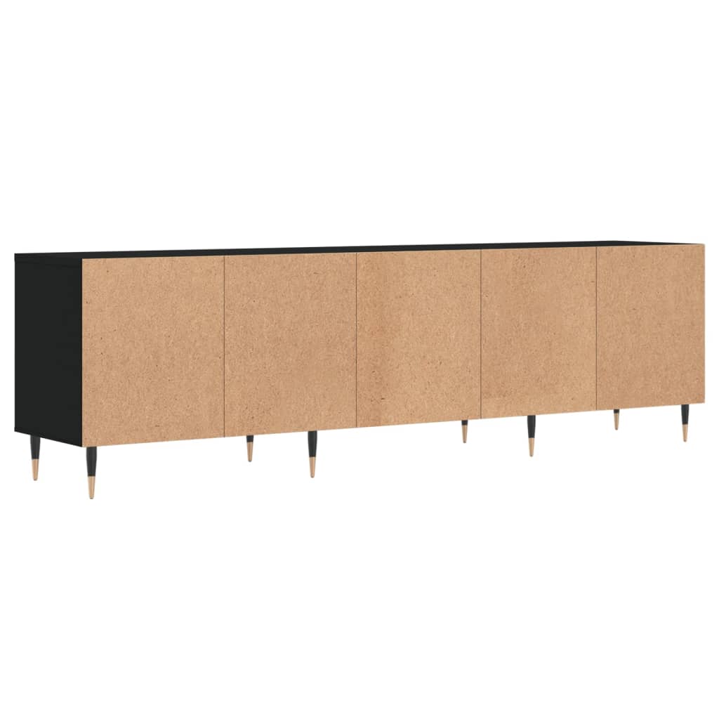 Meuble TV 150x30x44,5 cm en bois travaillé