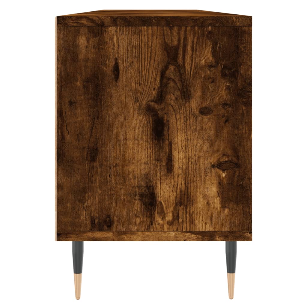 Meuble TV 150x30x44,5 cm en bois travaillé