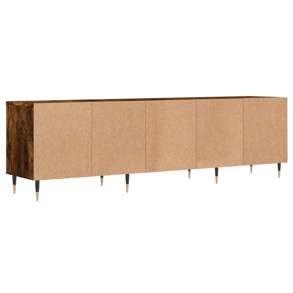 Meuble TV 150x30x44,5 cm en bois travaillé