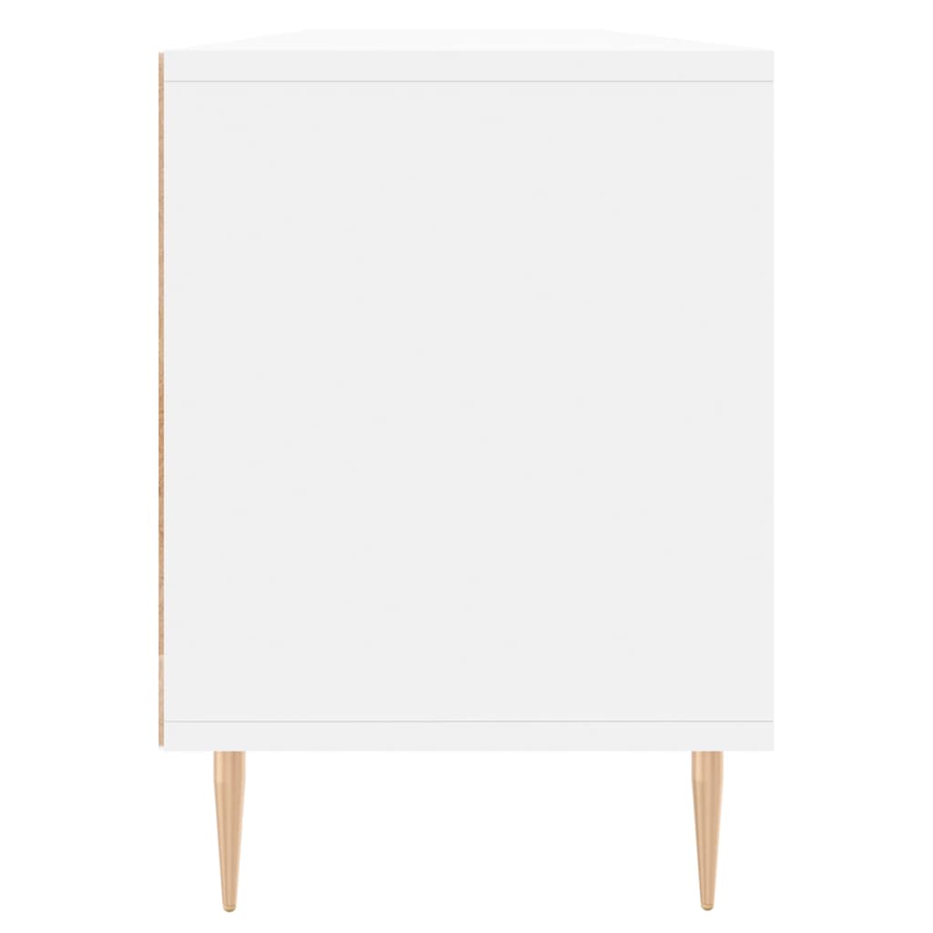 Meuble TV 150x30x44,5 cm en bois travaillé