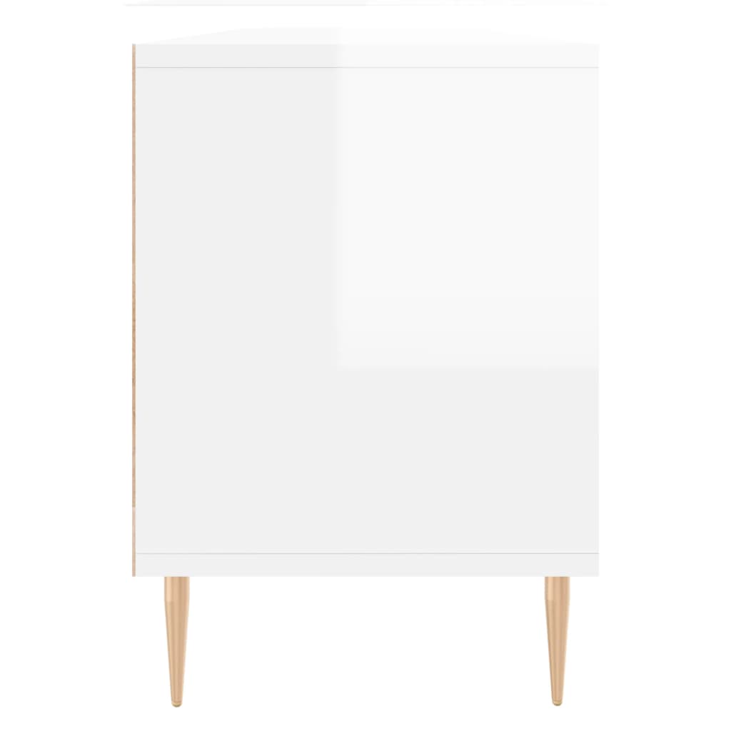 Meuble TV 150x30x44,5 cm en bois travaillé