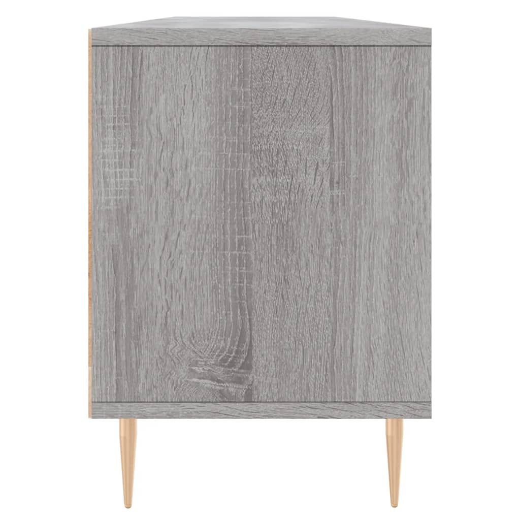 Meuble TV 150x30x44,5 cm en bois travaillé