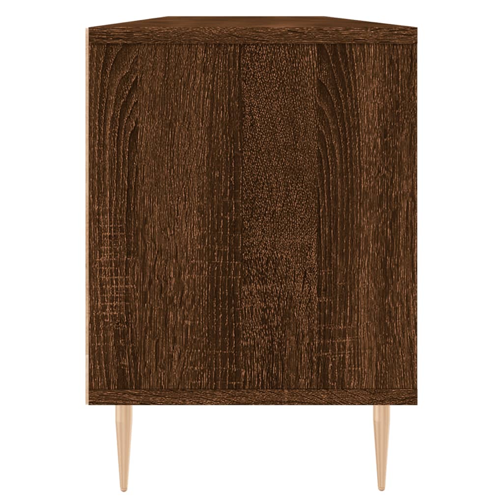 Meuble TV 150x30x44,5 cm en bois travaillé