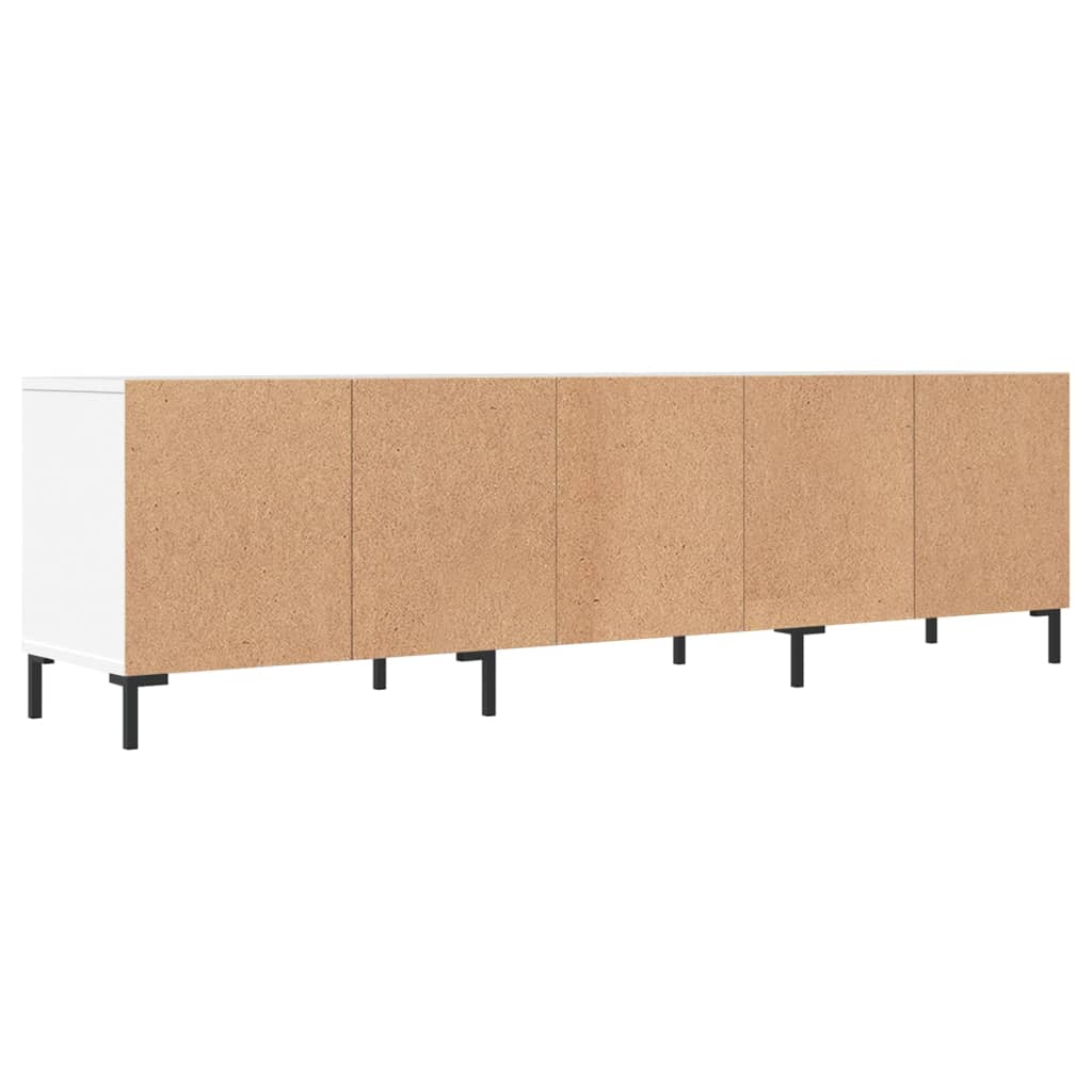 Tv-meubel 150x30x44,5 cm bewerkt hout gerookt eikenkleurig