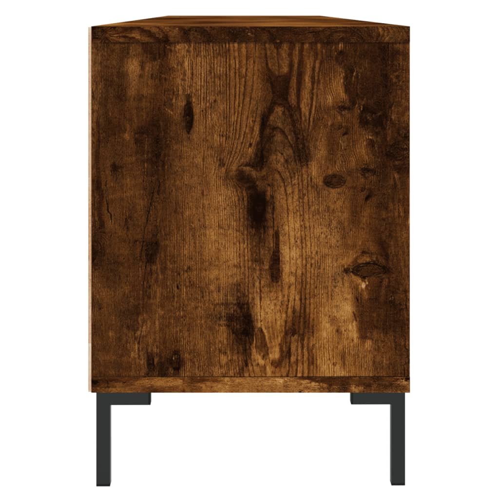 Tv-meubel 150x30x44,5 cm bewerkt hout artisanaal eikenkleur