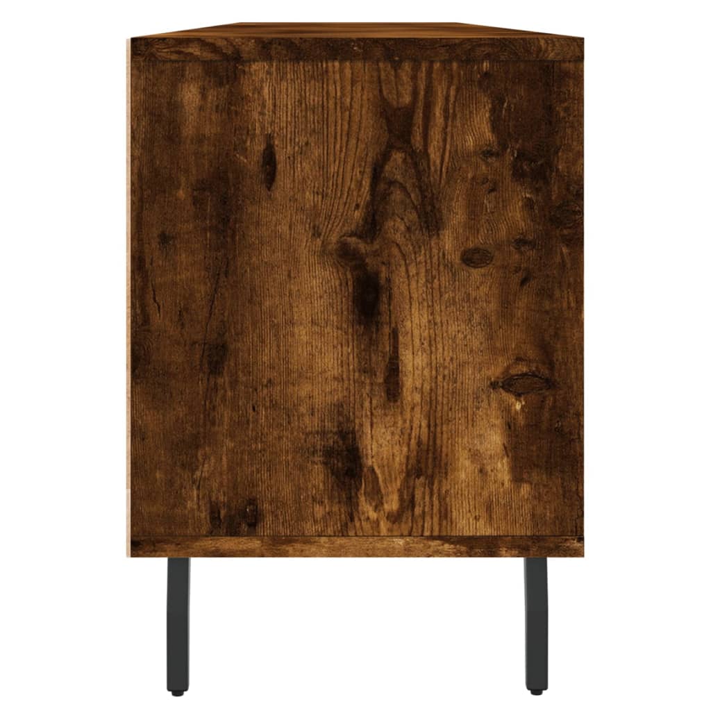 Meuble TV 150x30x44,5 cm en bois travaillé