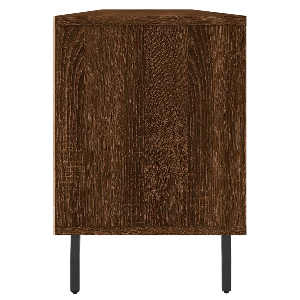 Meuble TV 150x30x44,5 cm en bois travaillé