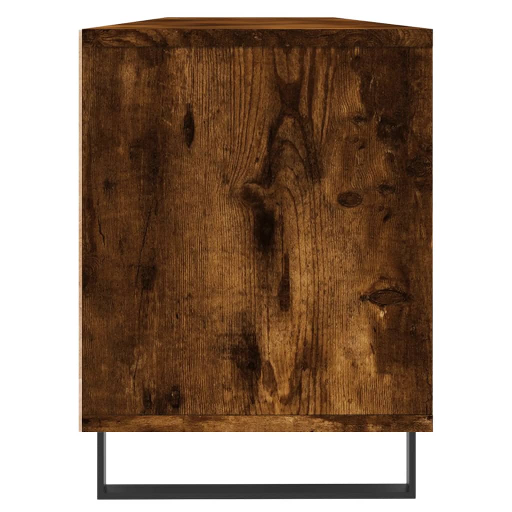 Meuble TV 150x30x44,5 cm en bois travaillé